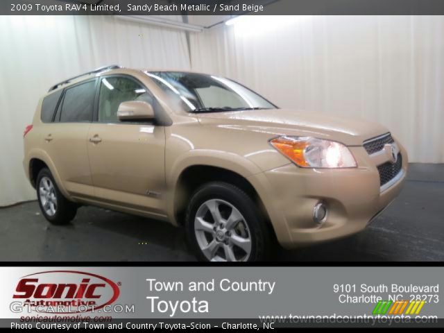 2009 Toyota RAV4 Limited in Sandy Beach Metallic