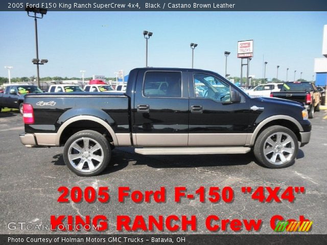 2005 Ford F150 King Ranch SuperCrew 4x4 in Black