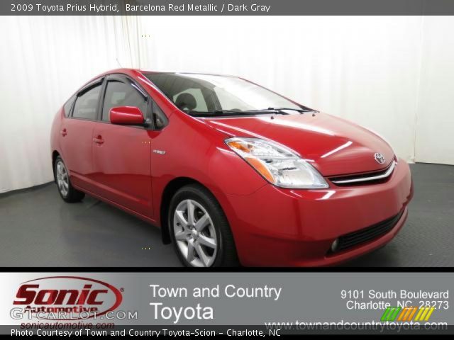 2009 Toyota Prius Hybrid in Barcelona Red Metallic