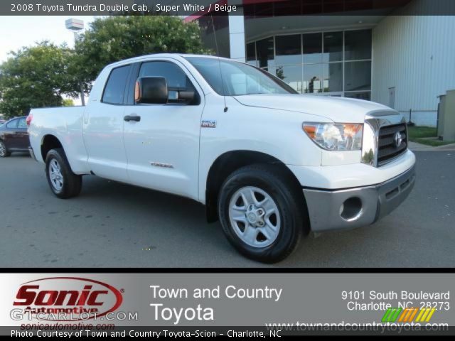 2008 Toyota Tundra Double Cab in Super White