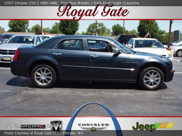 2007 Chrysler 300 C HEMI AWD in Steel Blue Metallic