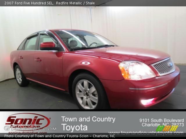 2007 Ford Five Hundred SEL in Redfire Metallic