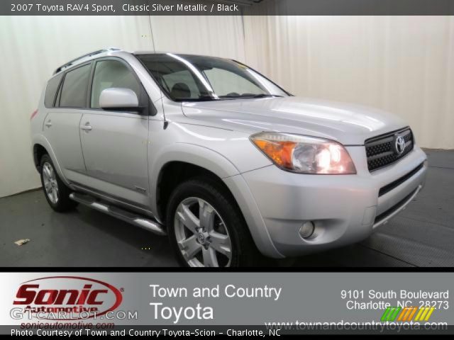 2007 Toyota RAV4 Sport in Classic Silver Metallic