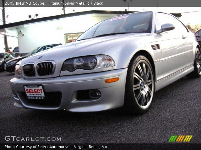 2005 BMW M3 Coupe in Titanium Silver Metallic