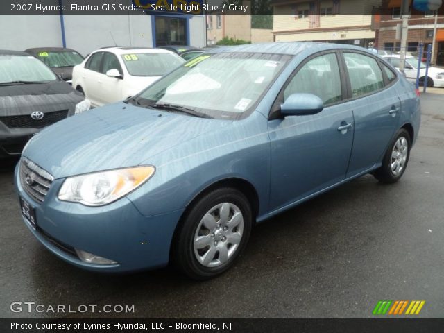 2007 Hyundai Elantra GLS Sedan in Seattle Light Blue