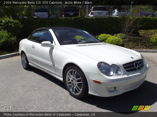 2009 Mercedes-Benz CLK 350 Cabriolet in Arctic White