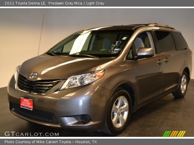 2011 Toyota Sienna LE in Predawn Gray Mica