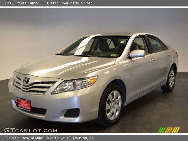 2011 Toyota Camry LE in Classic Silver Metallic