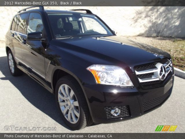 2012 Mercedes-Benz GLK 350 in Black