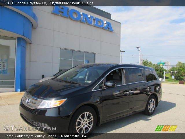 2011 Honda Odyssey EX in Crystal Black Pearl