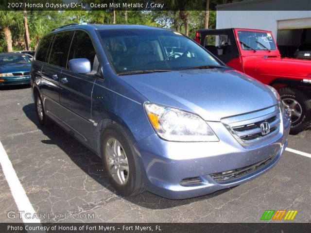 2007 Honda Odyssey EX-L in Ocean Mist Metallic