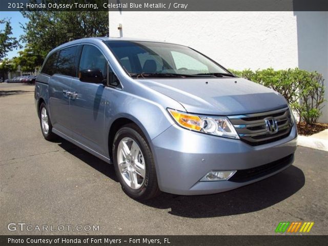 2012 Honda Odyssey Touring in Celestial Blue Metallic