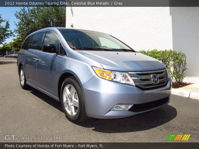 2012 Honda Odyssey Touring Elite in Celestial Blue Metallic