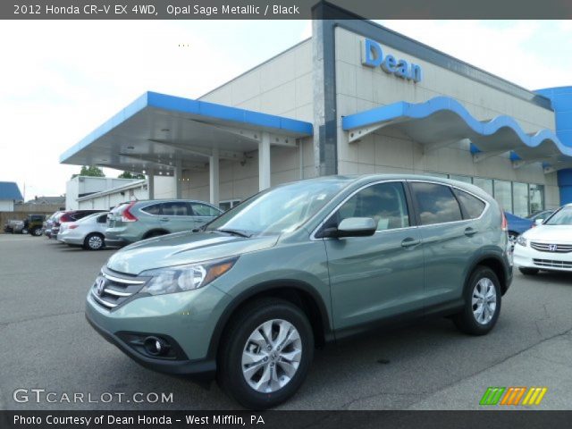 2012 Honda CR-V EX 4WD in Opal Sage Metallic