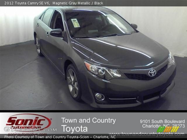 2012 Toyota Camry SE V6 in Magnetic Gray Metallic