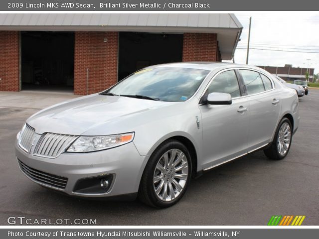 2009 Lincoln MKS AWD Sedan in Brilliant Silver Metallic