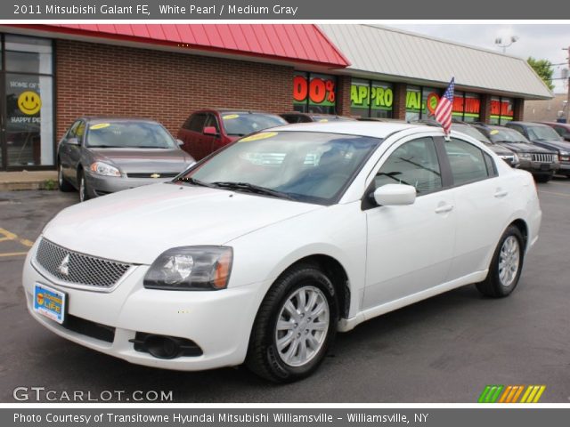 2011 Mitsubishi Galant FE in White Pearl