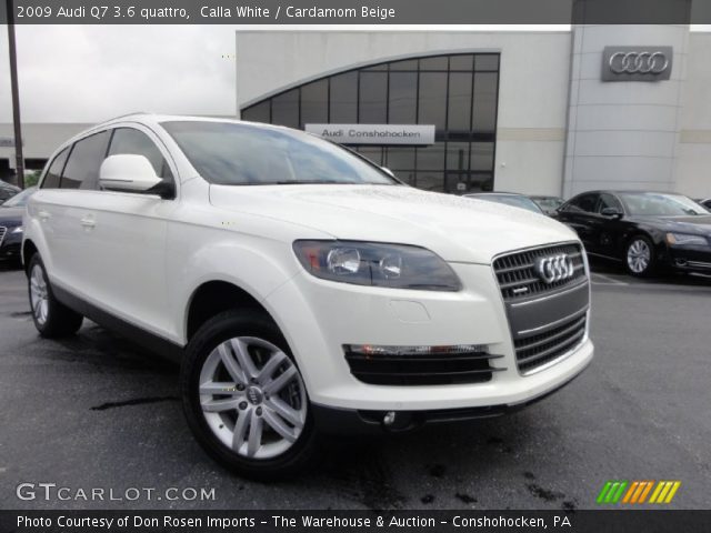 2009 Audi Q7 3.6 quattro in Calla White