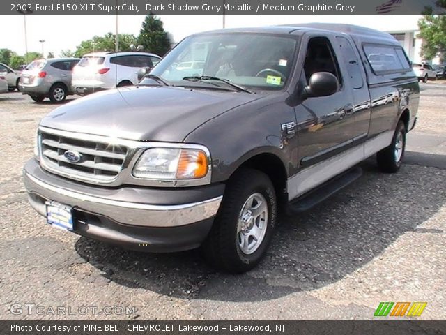 2003 Ford F150 XLT SuperCab in Dark Shadow Grey Metallic