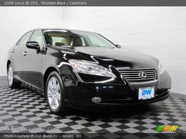 2008 Lexus ES 350 in Obsidian Black