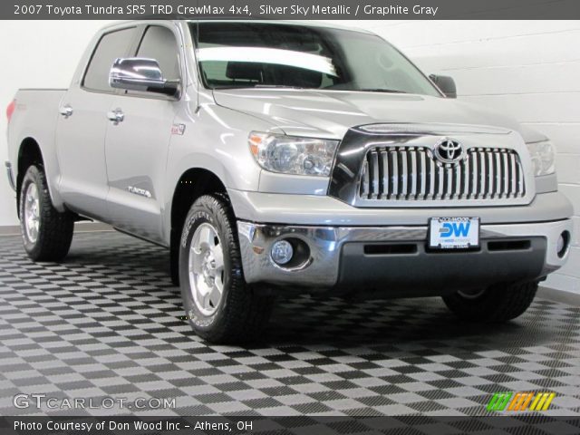 2007 Toyota Tundra SR5 TRD CrewMax 4x4 in Silver Sky Metallic
