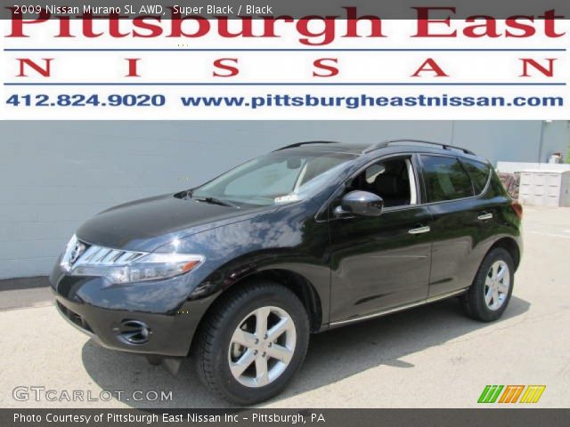 2009 Nissan Murano SL AWD in Super Black