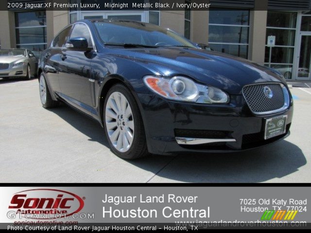 2009 Jaguar XF Premium Luxury in Midnight  Metallic Black
