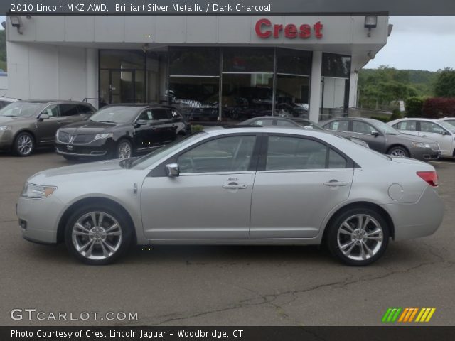 2010 Lincoln MKZ AWD in Brilliant Silver Metallic