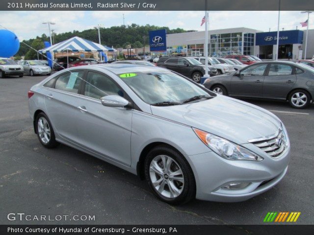 2011 Hyundai Sonata Limited in Radiant Silver