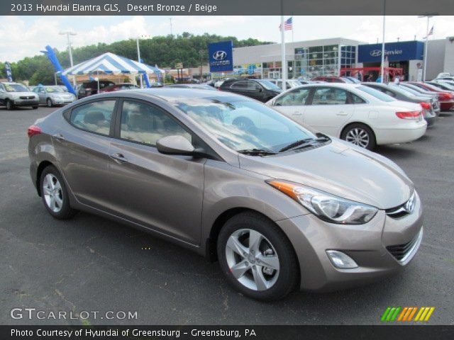 2013 Hyundai Elantra GLS in Desert Bronze