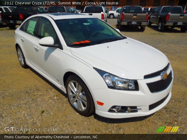 2012 Chevrolet Cruze LTZ/RS in Summit White