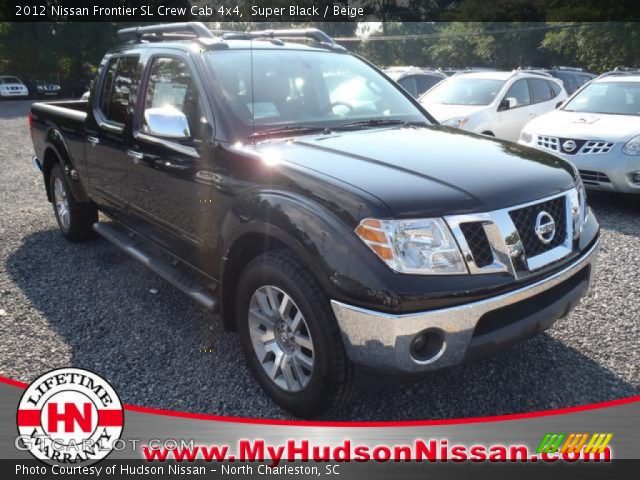 2012 Nissan Frontier SL Crew Cab 4x4 in Super Black