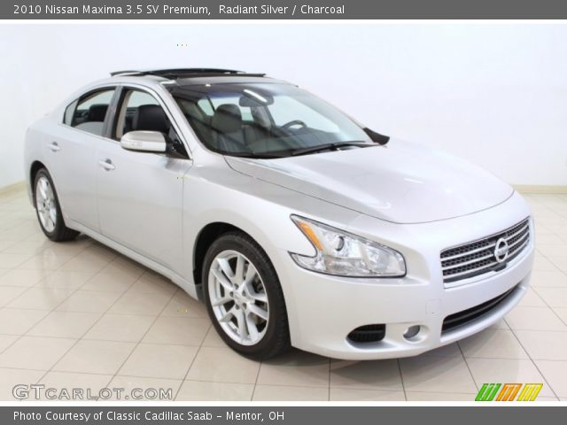 2010 Nissan Maxima 3.5 SV Premium in Radiant Silver