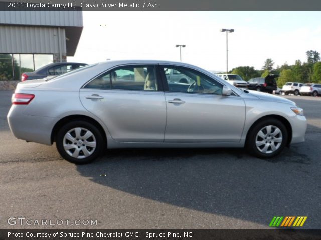 2011 Toyota Camry LE in Classic Silver Metallic