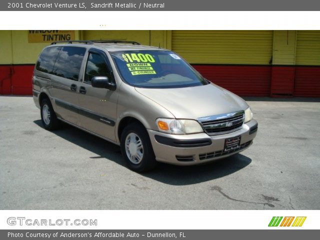 2001 Chevrolet Venture LS in Sandrift Metallic
