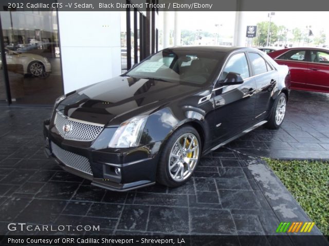 2012 Cadillac CTS -V Sedan in Black Diamond Tricoat
