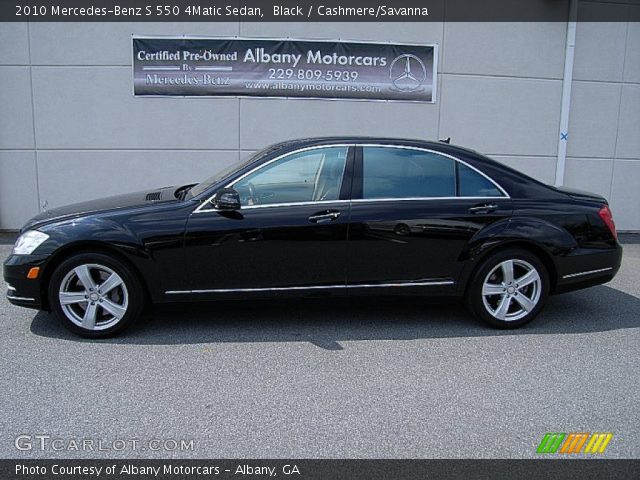2010 Mercedes-Benz S 550 4Matic Sedan in Black