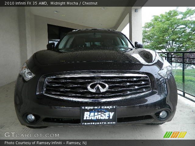 2010 Infiniti FX 35 AWD in Midnight Mocha