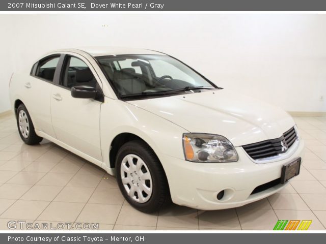 2007 Mitsubishi Galant SE in Dover White Pearl