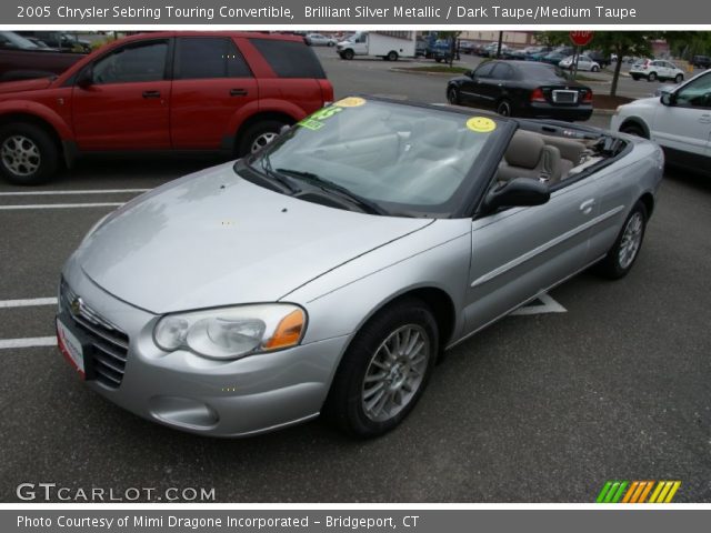 2005 Chrysler Sebring Touring Convertible in Brilliant Silver Metallic