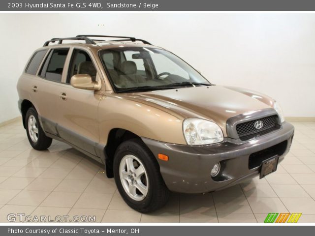 2003 Hyundai Santa Fe GLS 4WD in Sandstone
