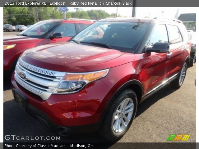 2013 Ford Explorer XLT EcoBoost in Ruby Red Metallic