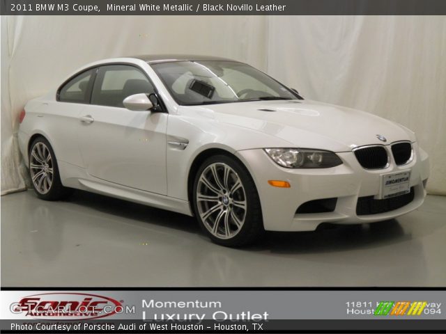 2011 BMW M3 Coupe in Mineral White Metallic