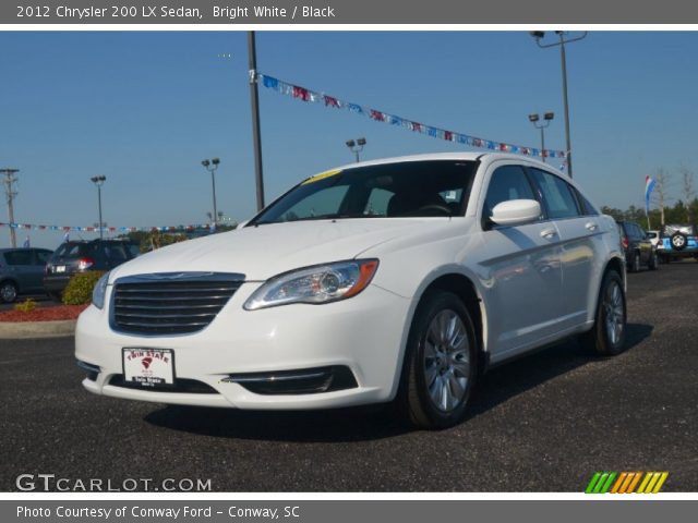 2012 Chrysler 200 LX Sedan in Bright White