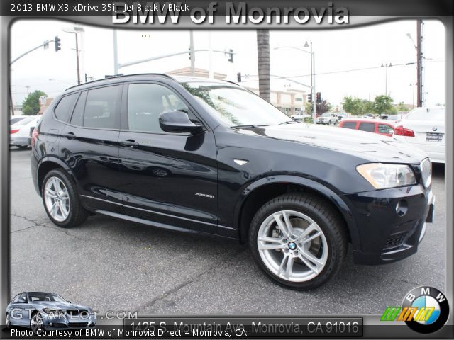 2013 BMW X3 xDrive 35i in Jet Black