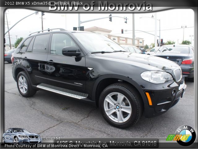 2012 BMW X5 xDrive35d in Jet Black