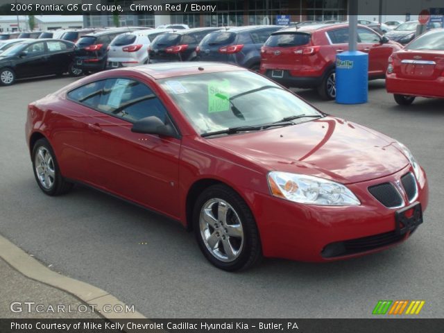 2006 Pontiac G6 GT Coupe in Crimson Red