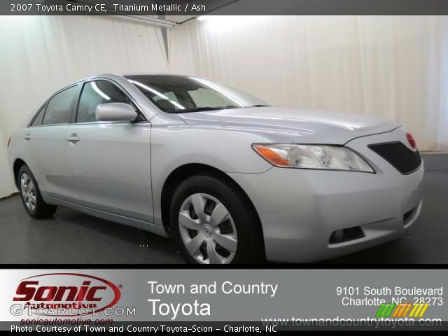 2007 Toyota Camry CE in Titanium Metallic