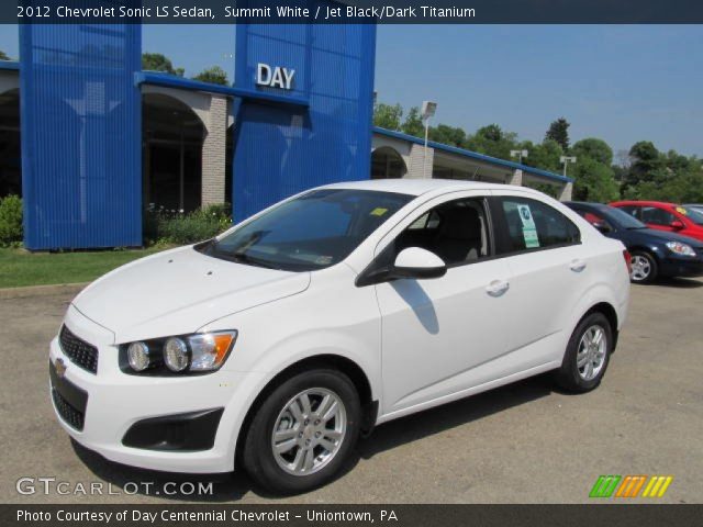 2012 Chevrolet Sonic LS Sedan in Summit White