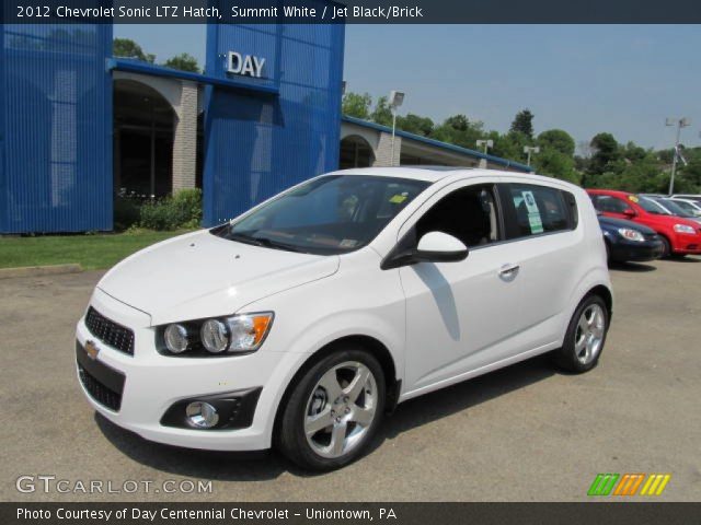 2012 Chevrolet Sonic LTZ Hatch in Summit White